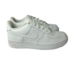 Nike Air Force 1 LE Big Kids Shoes Size 6.5 Y Sneakers  Triple White